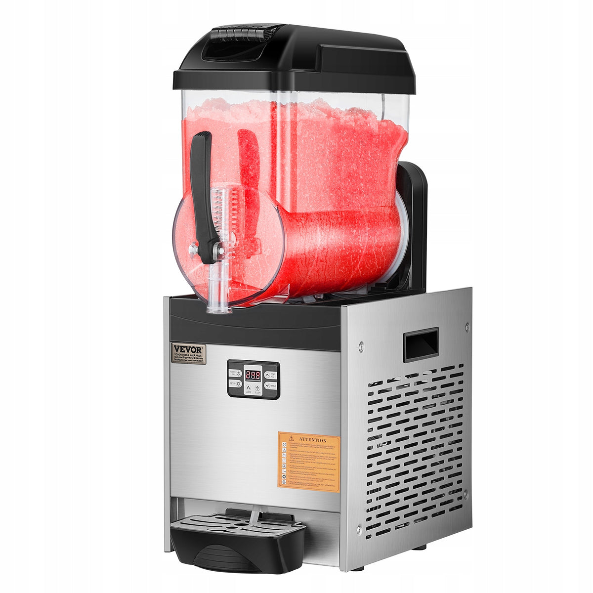 VEVOR COMMERCIAL CRUSHED ICE MAKER 12L SINGLE TANK POWERFUL