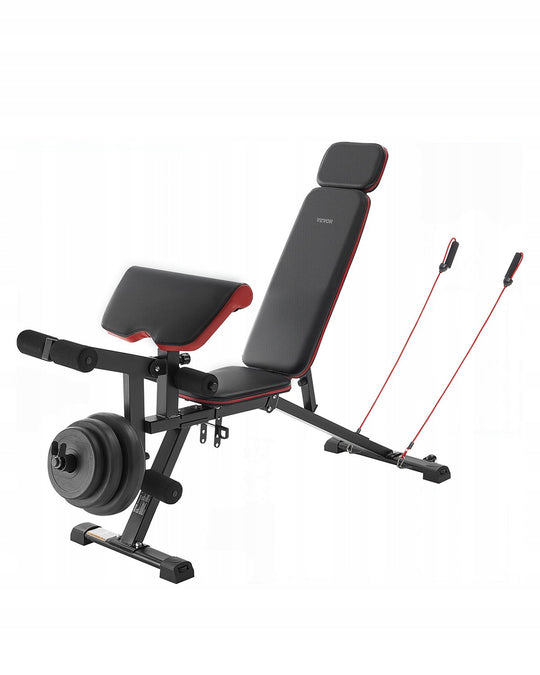 VEVOR ADJUSTABLE WEIGHT BENCH BEST FOR FULL BODY WORKOUT