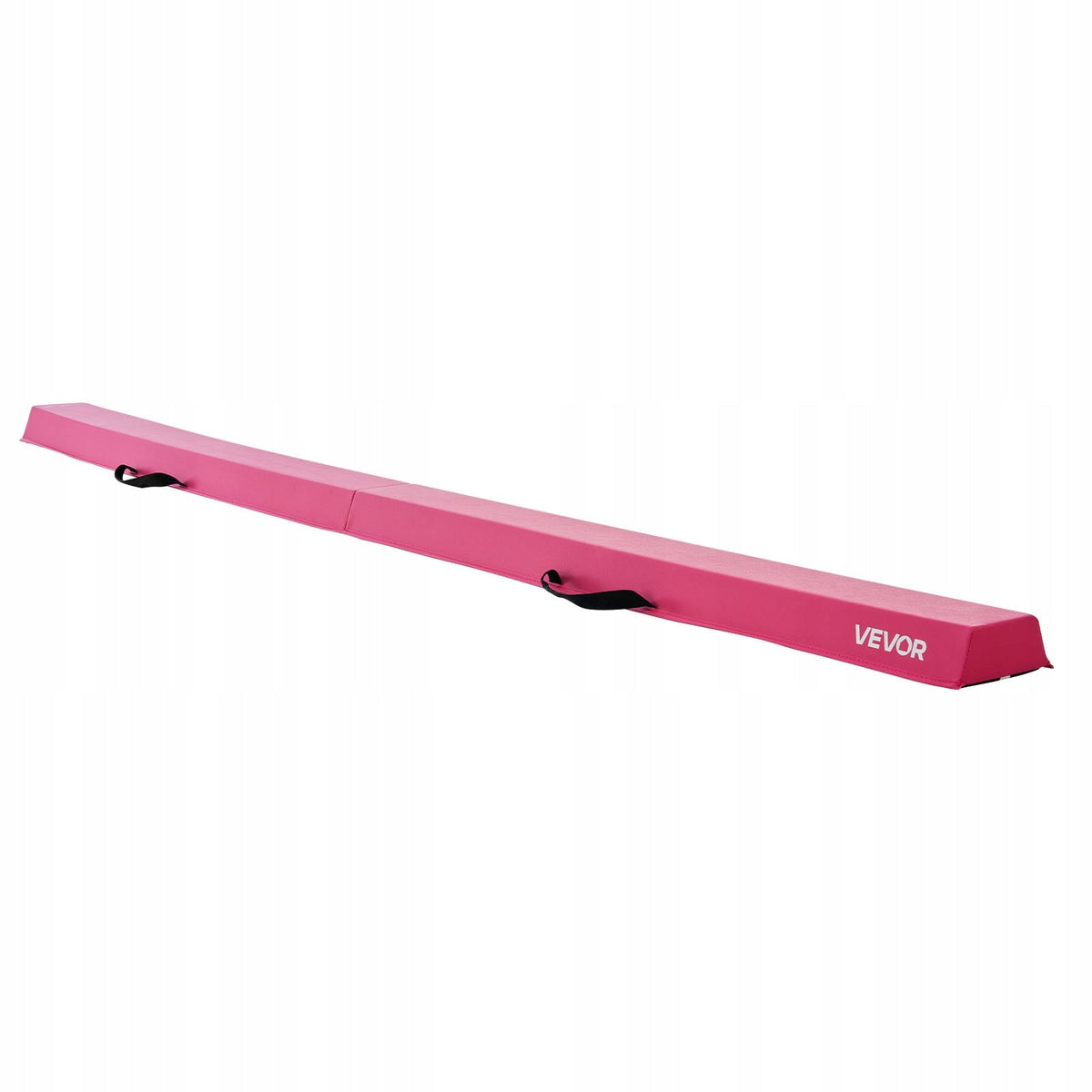 VEVOR FOLDABLE KIDS GYMNASTICS BALANCE BEAM 233 CM PINK 90.7 KG CAPACITY