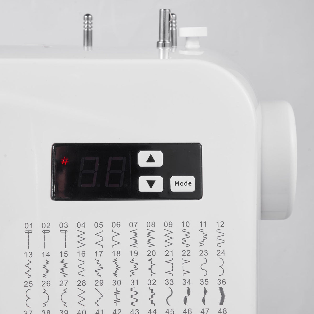VEVOR 60-STITCH COMPUTERIZED PROFESSIONAL SEWING MACHINE WITH LED SCREEN