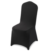 VEVOR CHAIR COVERS 100 PIECES BLACK STRETCH WASHABLE COVERS FOR