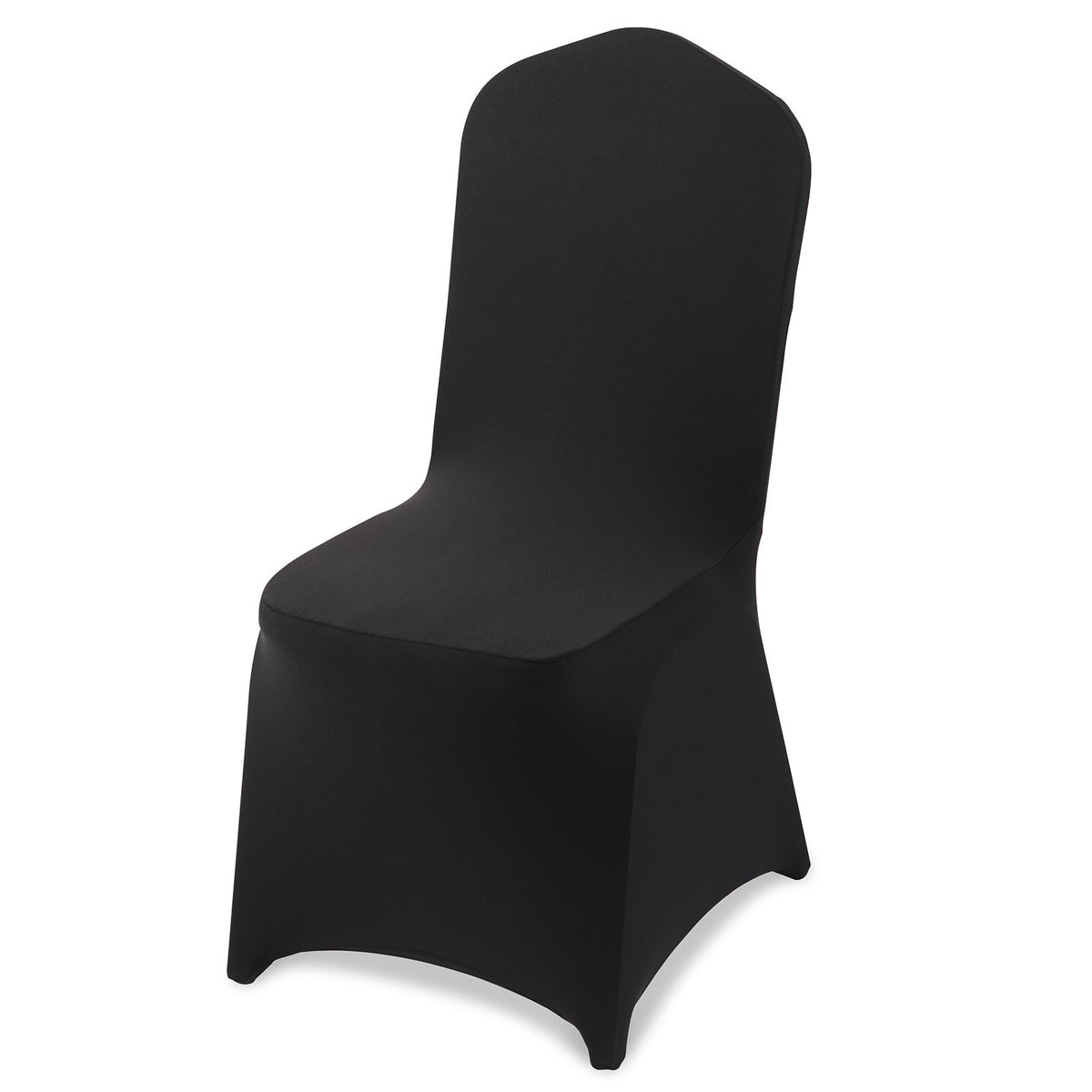 VEVOR CHAIR COVERS 100 PIECES BLACK STRETCH WASHABLE COVERS FOR