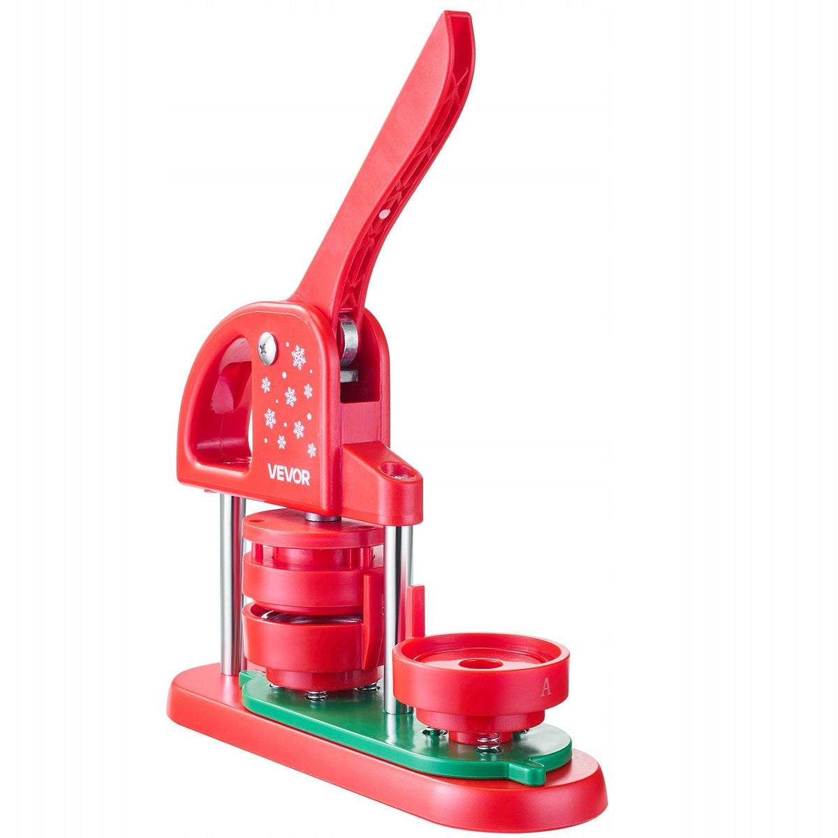 VEVOR 58 MM BUTTON PRESS COMPLETE SET ERGONOMIC MACHINE