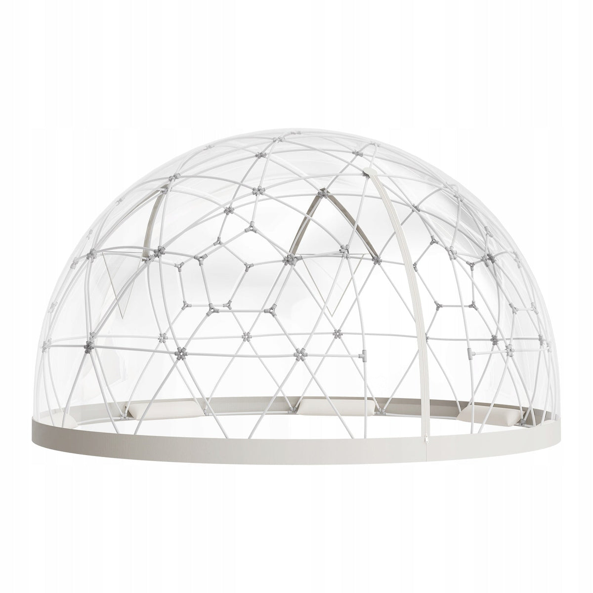 VEVOR DOME GARDEN TENT 3.6X2.2M TRANSPARENT FOR 4-7 PEOPLE PREMIUM