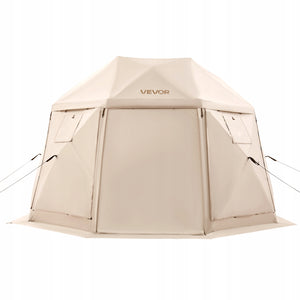 VEVOR POP-UP GAZEBO 3.6X3.6M 13-SIDED SPHERICAL PREMIUM TENT