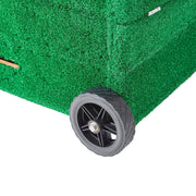 VEVOR PROFESSIONAL PORTABLE 90 INCH 550LBS CASTING MOUND GREEN