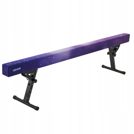 VEVOR KIDS' GYMNASTICS BAR 241 CM ADJUSTABLE HEIGHT 5 LEVELS