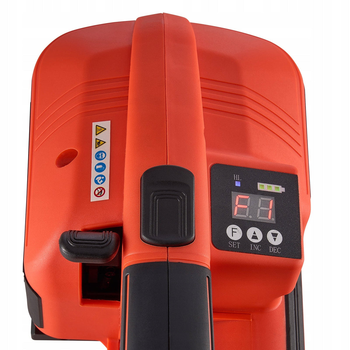 VEVOR BATTERY-POWERED STRAPPING TOOL 2X4000MAH DIGITAL PANEL