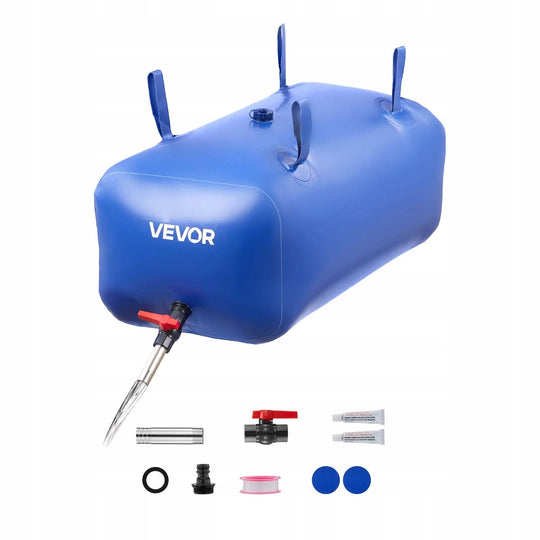 VEVOR 113L DOUBLE-LAYER PVC WATER STORAGE BAG STRONG AND FOLDABLE