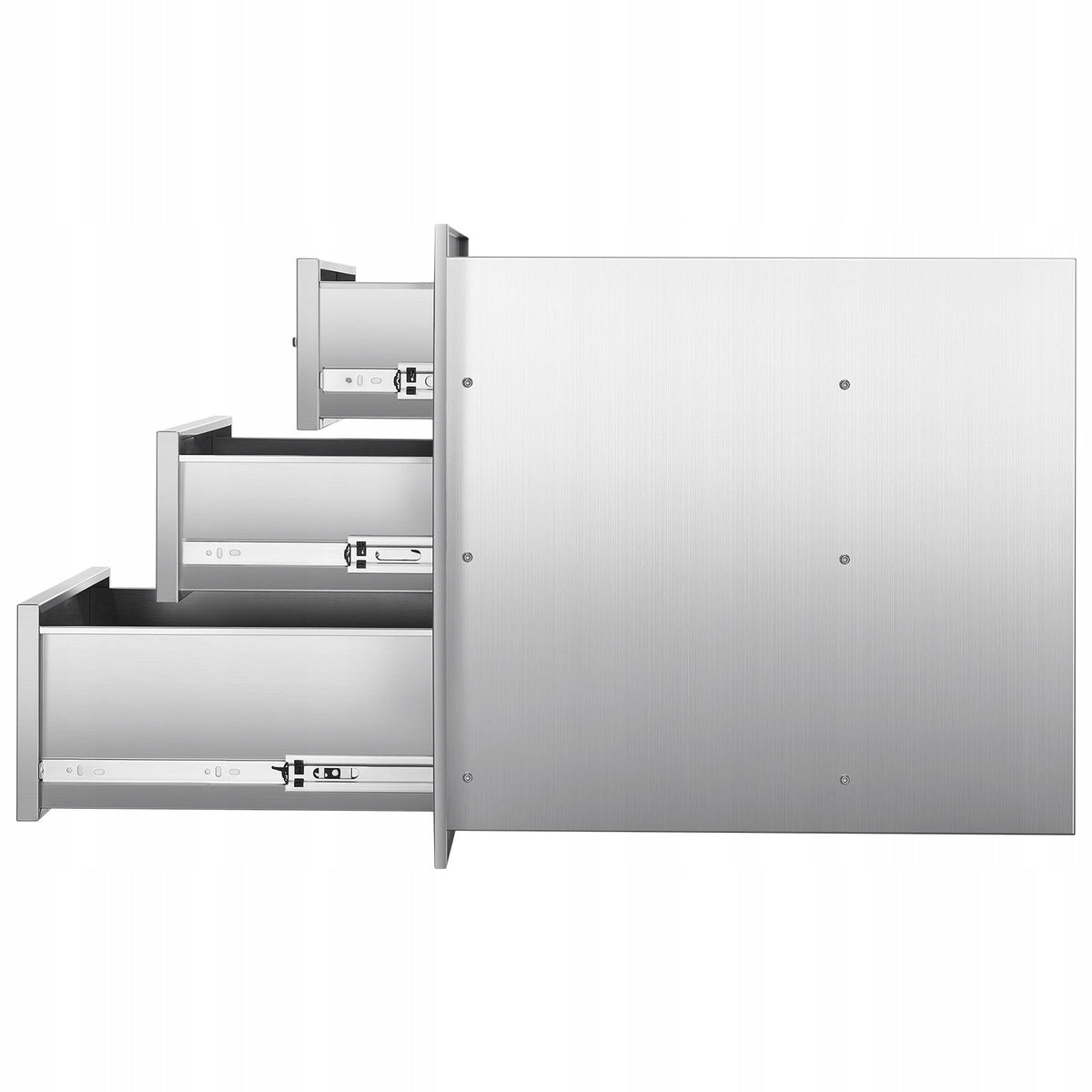 VEVOR 46X59X59 CM STAINLESS STEEL PROFESSIONAL OUTDOOR KITCHEN DRAWERS