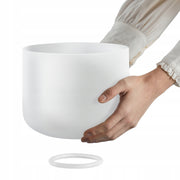 VEVOR SET OF 2 STRONG CRYSTAL SINGING BOWLS 203 AND 254 MM