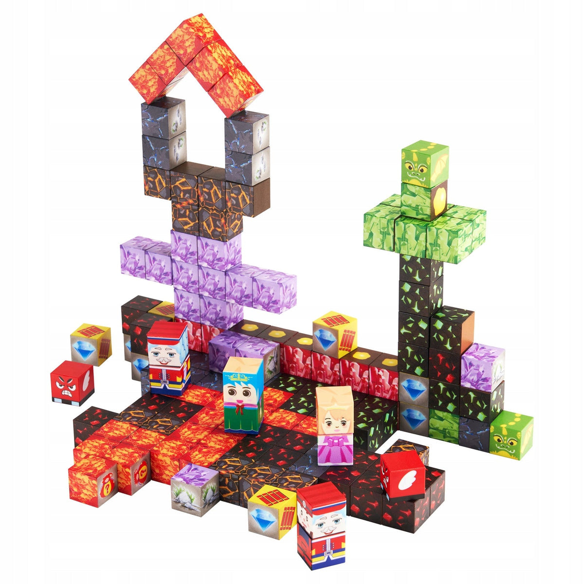 VEVOR MAGNETIC BUILDING BLOCKS 100 PIECES DARK PREMIUM SET