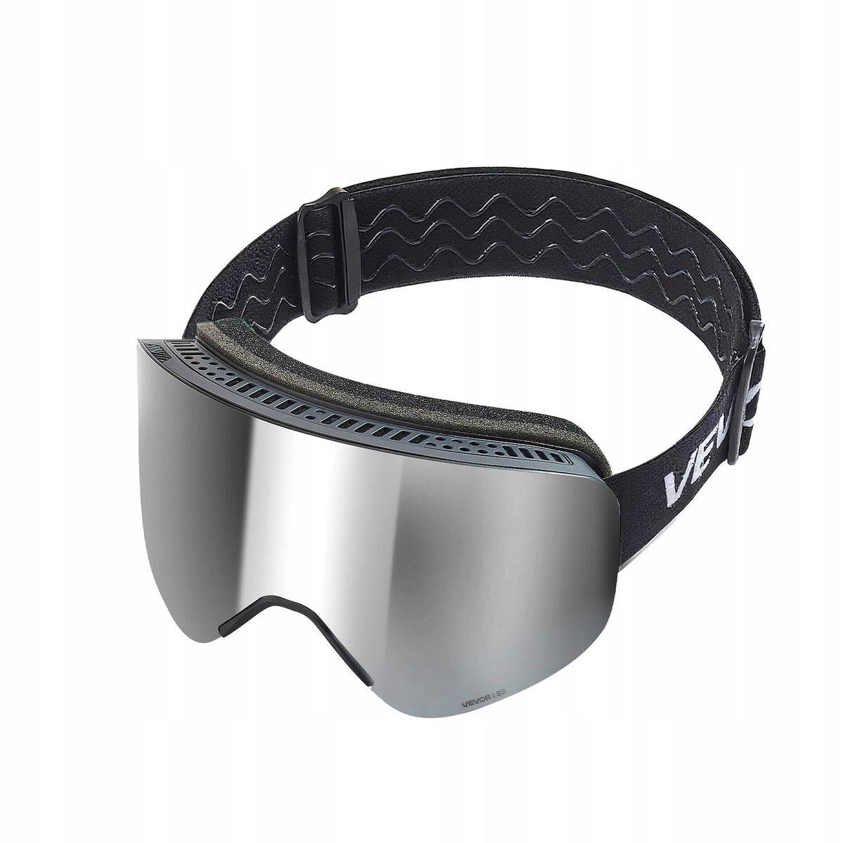 PROFESSIONAL VEVOR FRAMELESS MAGNETIC LENSES SKI GOGGLES