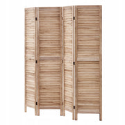 VEVOR 4-PANEL WOODEN FOLDING ROOM DIVIDER SOLID EUROPEAN
