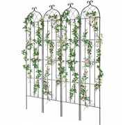 VEVOR CLIMBING PLANT SUPPORT 4 METAL TRELLISES 51X220 CM STURDY
