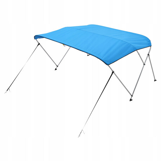 VEVOR BIMINI TOP BOAT COVER 3 ARCH 600D ALUMINUM WATERPROOF