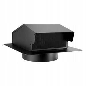 VEVOR VENTILATION GRILLE WITH COVER 360X320X190 MM BLACK PREMIUM SPCC