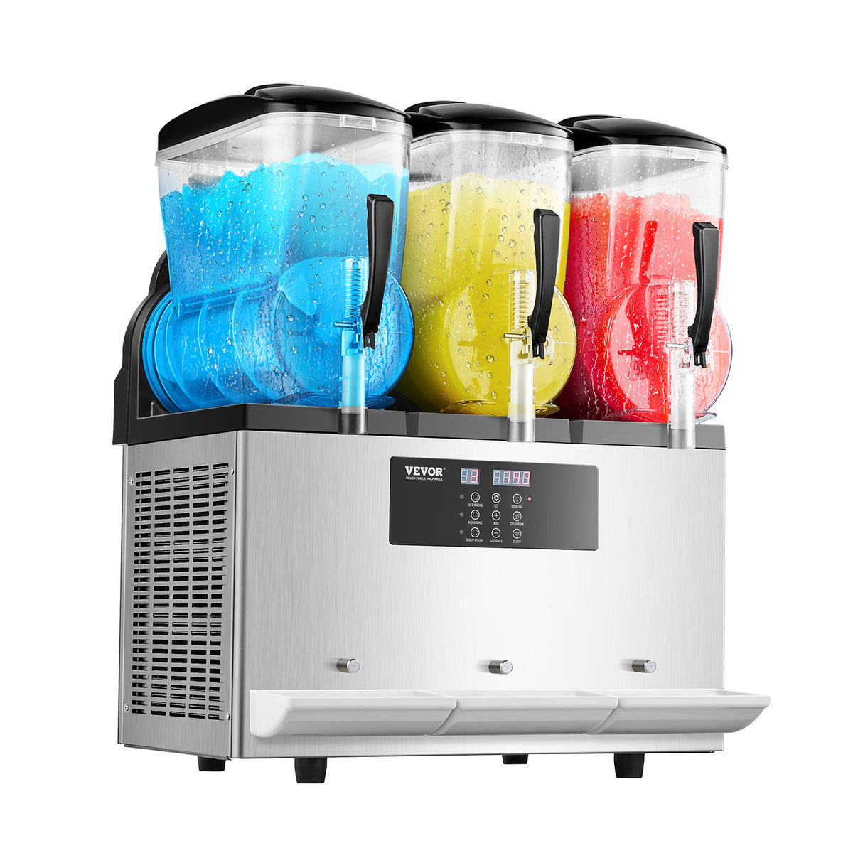 VEVOR COMMERCIAL CRUSHED ICE MACHINE 12L X 3 TRIPLE DURABLE