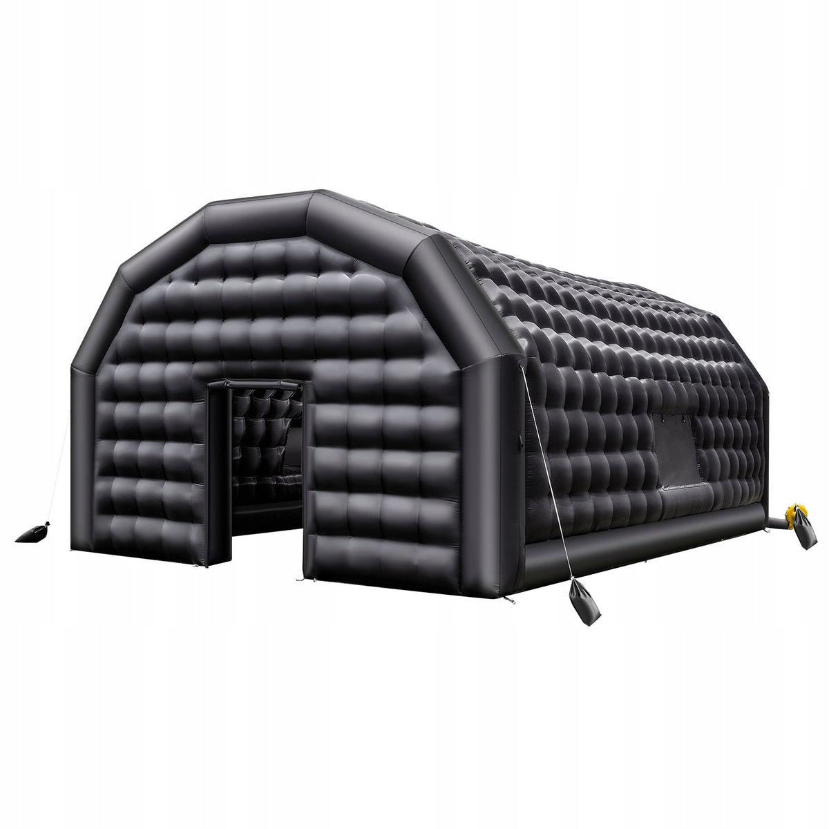 VEVOR INFLATABLE PARTY TENT 9X6X4M BLACK 1100W LARGE AND DURABLE