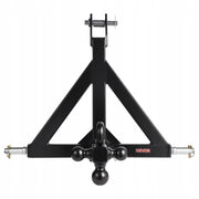 VEVOR 3-Point 2 Inch Receiver Hitch with 3 Balls, Solid and Durable