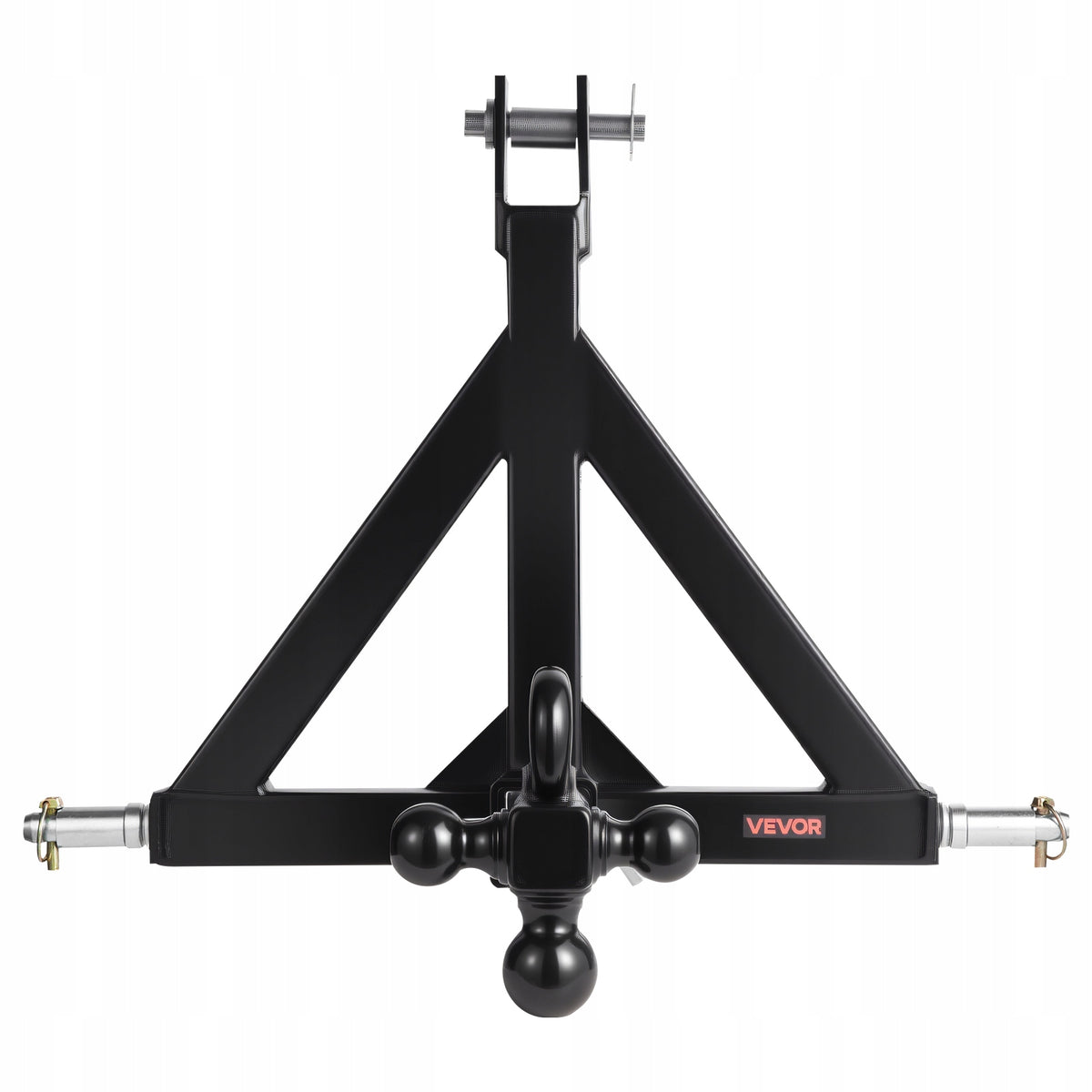 VEVOR 3-Point 2 Inch Receiver Hitch with 3 Balls, Solid and Durable