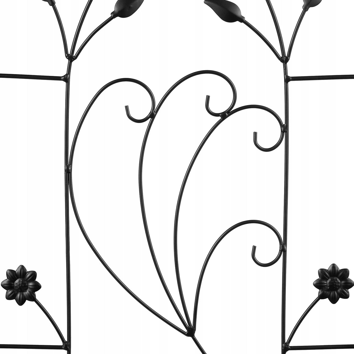 VEVOR SET OF 2 RUSTPROOF METAL TRELLISES 38X152 CM FOR PLANTS