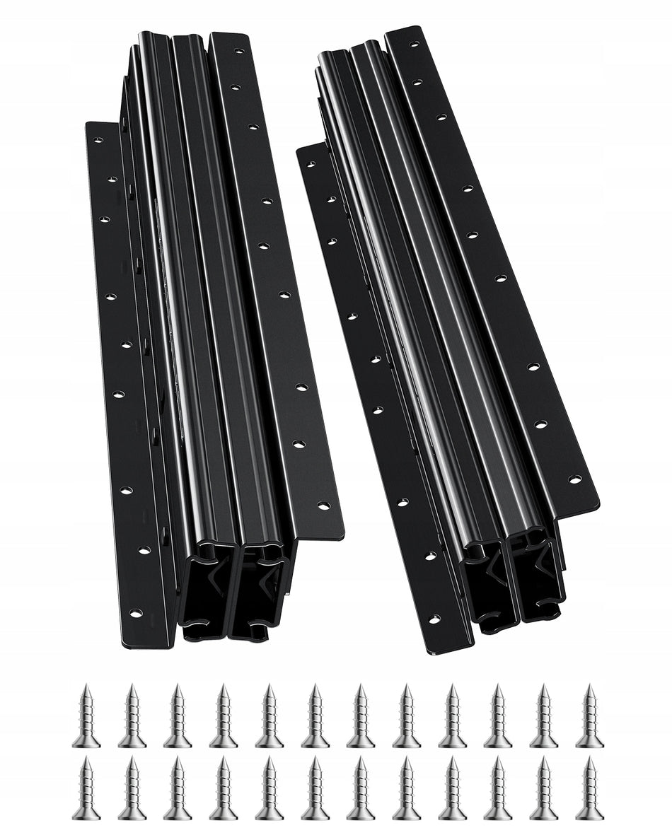VEVOR 40CM FULL EXTENSION DRAWER SLIDES WITH BEARINGS STRONG AND QUIET