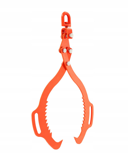 VEVOR PROFESSIONAL LOG GRAPPLE 609-710MM 2 CLAWS STRONG SOLID 1100LBS