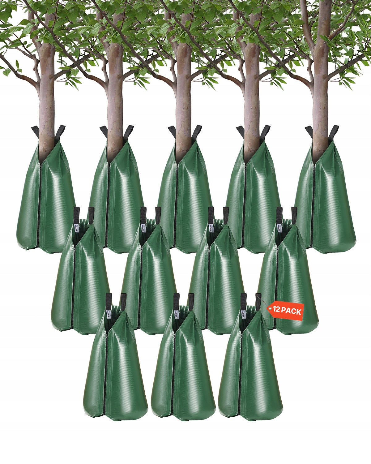 VEVOR TREE WATERING BAGS 12 PCS 75.7L STRONG WATER-SAVING