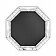 VEVOR SOLID PUPPY PLAYPEN 8-PIECE WITH MAT 160 CM HEIGHT 61 CM