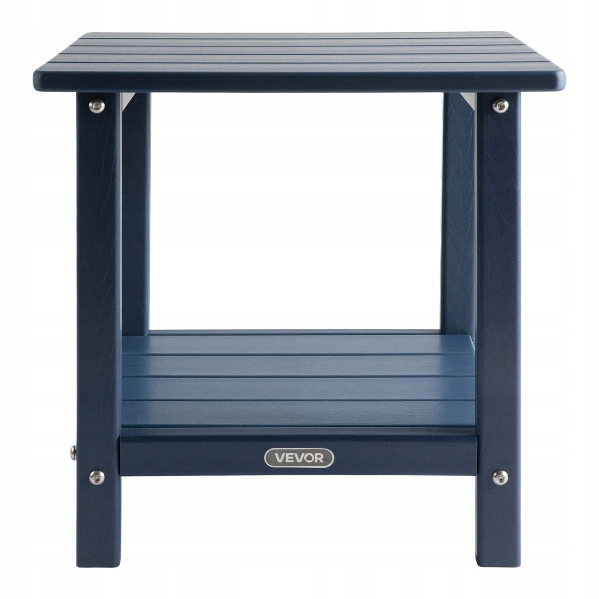 VEVOR HDPE GARDEN SIDE TABLE 45X38X44 CM STRONG BLUE