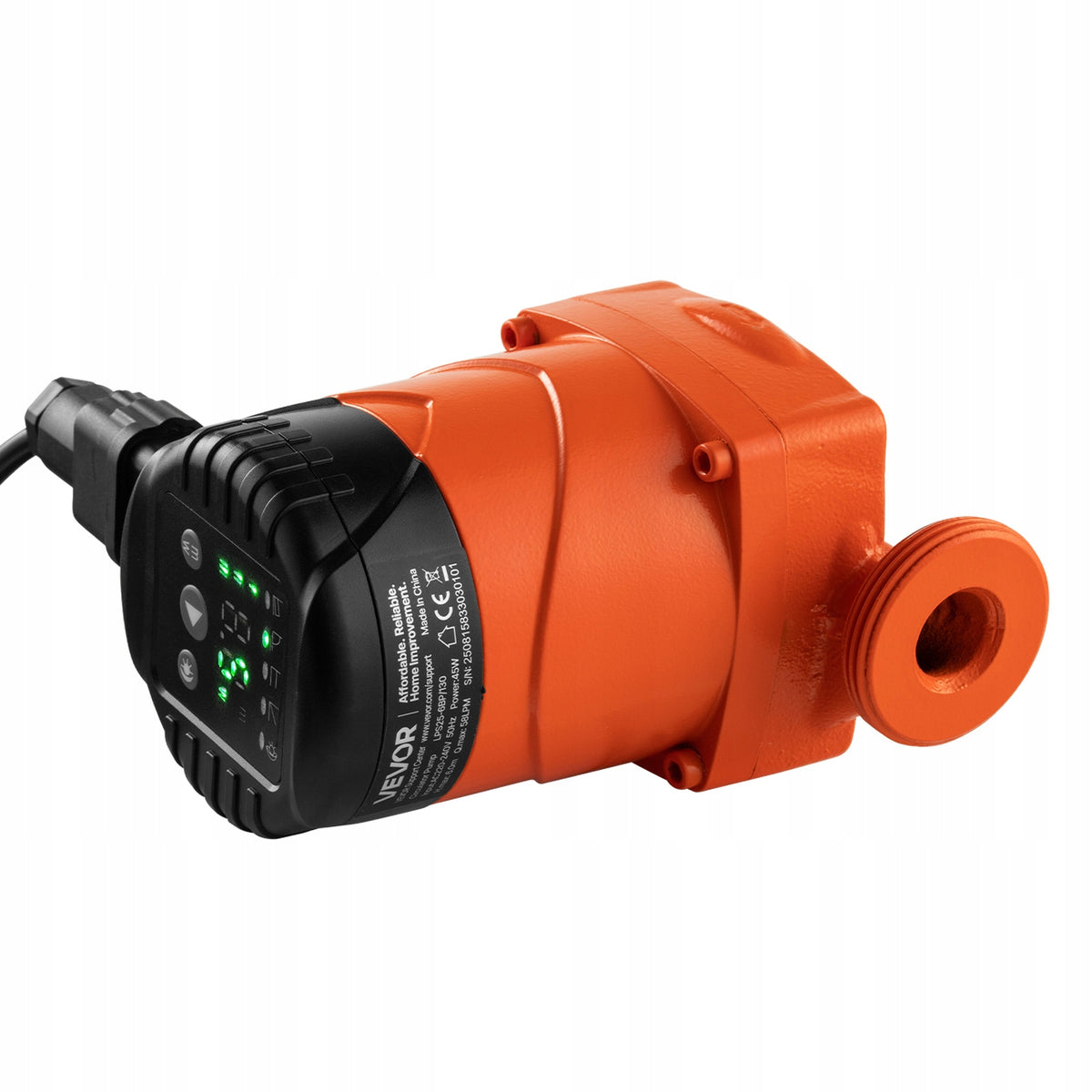 VEVOR CIRCULATING PUMP LPS25-6BP 130 CAST IRON 58 L/MIN POWERFUL TOP QUALITY