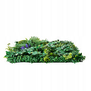 VEVOR ARTIFICIAL HEDGE 12 PCS 500X500X50 MM 3D PREMIUM COMBINATION EASY