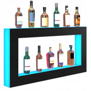 VEVOR POWERFUL LED WINE RACK 48 INCH RF REMOTE CONTROL APP ACRYLIC