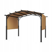VEVOR 3x3 M ARCHED PERGOLA WATERPROOF GAZEBO STURDY