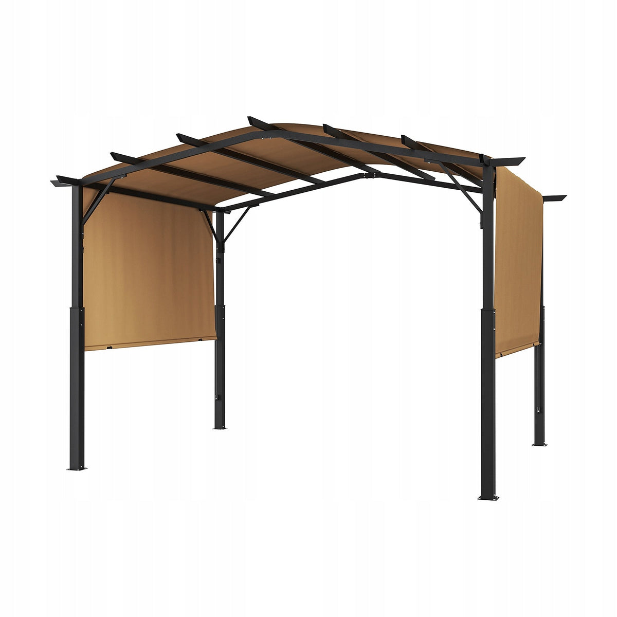 VEVOR 3x3 M ARCHED PERGOLA WATERPROOF GAZEBO STURDY