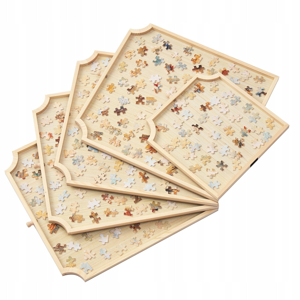VEVOR PREMIUM ROTATING JIGSAW PUZZLE BOARD 2000 PIECES 5 DRAWERS