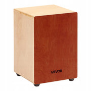 VEVOR CAJON BOX DRUM WITH ADJUSTABLE GUITAR STRINGS LIGHTWEIGHT