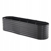 VEVOR 240X60X56 CM GALVANIZED METAL RAISED GARDEN BED PLANTER