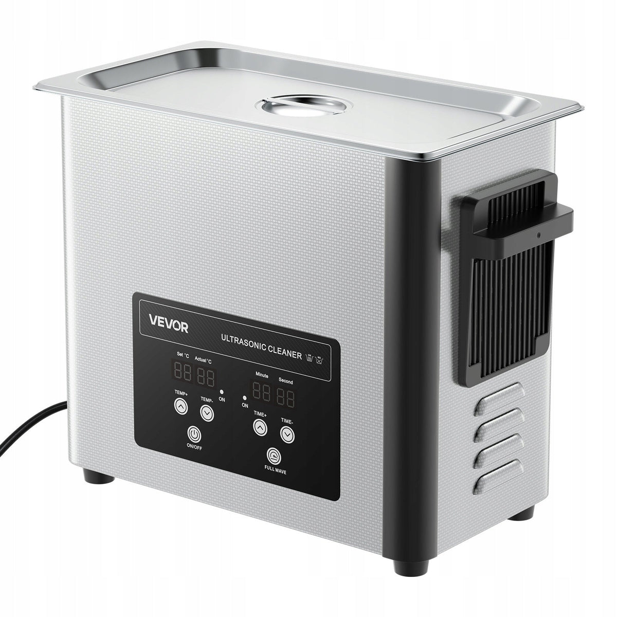 PROFESSIONAL VEVOR ULTRASONIC CLEANER 6L 40KHZ STAINLESS STEEL TIMER