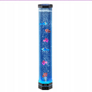 VEVOR 80CM BUBBLE LAMP WITH 6 FLOATING FISH 16 COLORS REMOTE
