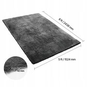 VEVOR PLUSH LONG PILE CARPET 2438X1524MM STRONG AND SOFT