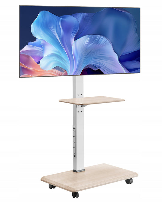 PROFESSIONAL VEVOR TV TROLLEY STAND FOR 32-70 INCH TELEVISIONS 40 KG