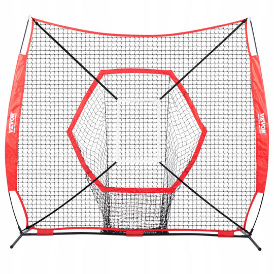 VEVOR PROFESSIONAL BASEBALL AND SOFTBALL PRACTICE NET 213X158X211 CM