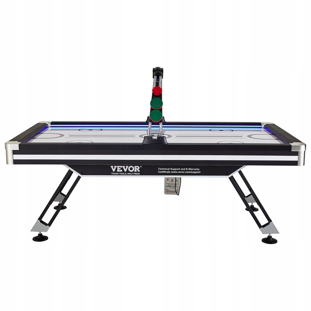 PROFESSIONAL VEVOR LED AIR HOCKEY TABLE WITH ELECTRONIC