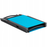 VEVOR GARDEN LOUNGER ALUMINUM SUN LOUNGER WITH 5 ADJUSTMENTS FOLDABLE BLUE