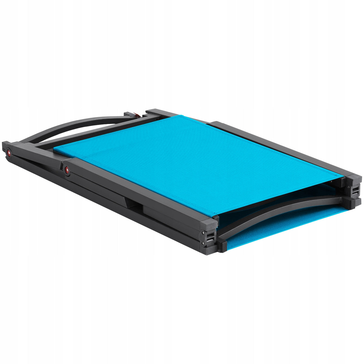 VEVOR GARDEN LOUNGER ALUMINUM SUN LOUNGER WITH 5 ADJUSTMENTS FOLDABLE BLUE