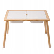 VEVOR PREMIUM SENSORY TABLE FOR TODDLERS WITH 3 FOLDABLE BINS