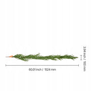 VEVOR PREMIUM 1524MM CHRISTMAS GARLAND REALISTIC NORFOLK PINE