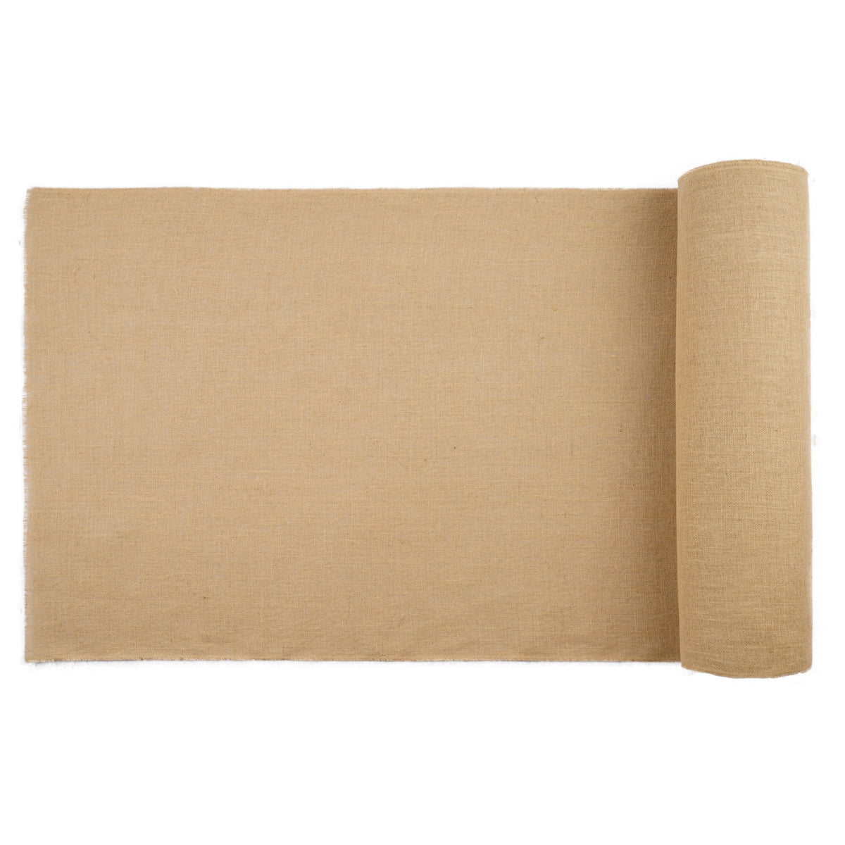 VEVOR JUTE FABRIC ROLL 40X915CM NATURAL 50X50 STRONG SOLID